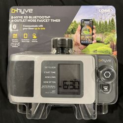 B-hyve XD Bluetooth 4-Outlet Hose Watering Timer Sprinkler Timer