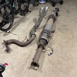 2017 f350 scr exhaust