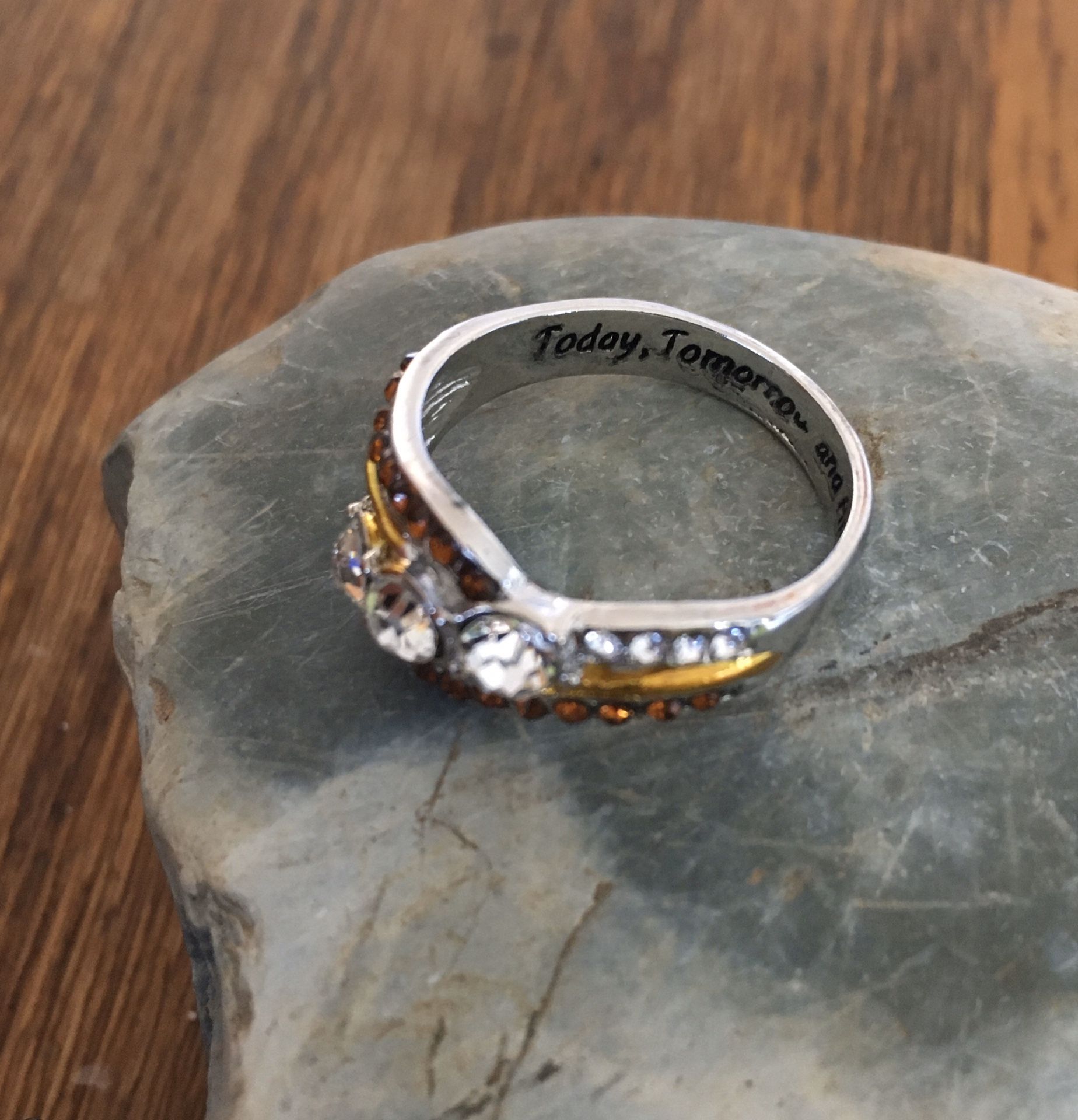 Sterling Silver, CZ ring
