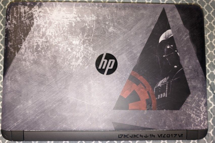 Star Wars collectible HP laptop