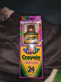 Collectors Edition Christmas Ornament & Crayons