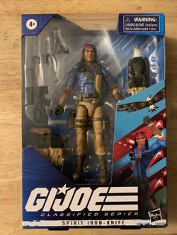 G.I. Joe Classified Series Spirit Iron-Knife 6" Action Figure 