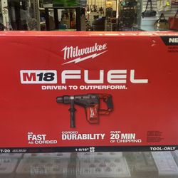New Sealed Milwaukee Rotary Hammer Tool Only 2717–20
