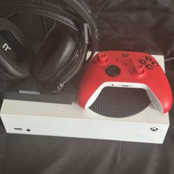 Xbox Series S And Rig Wireless Charging Head Set 