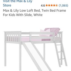 Loft Bed with Slide