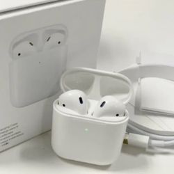 Apple AirPods 2nd Generation With Earphone Earbuds & Wireless Charging Box