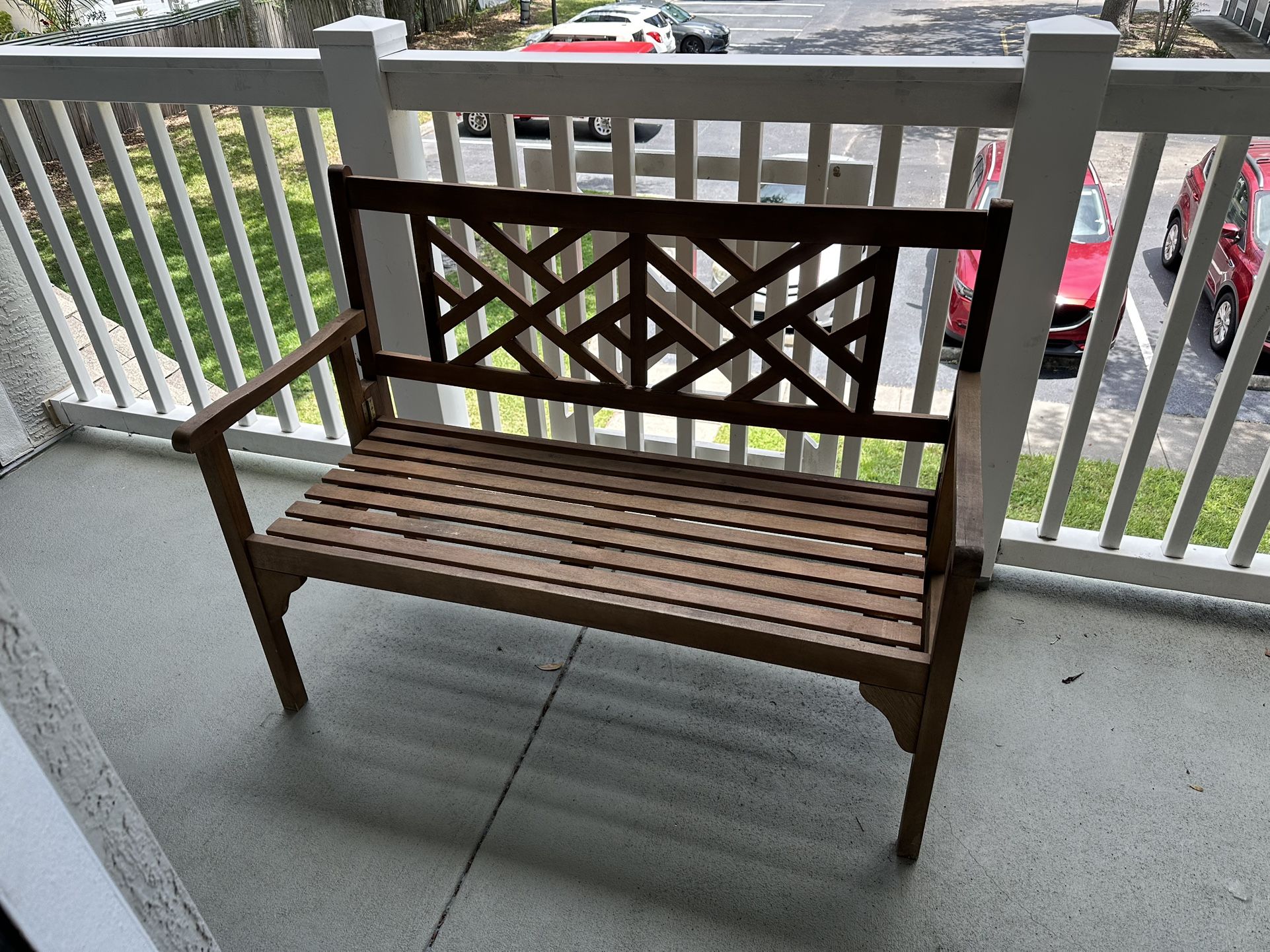 Foldable Garden Bench