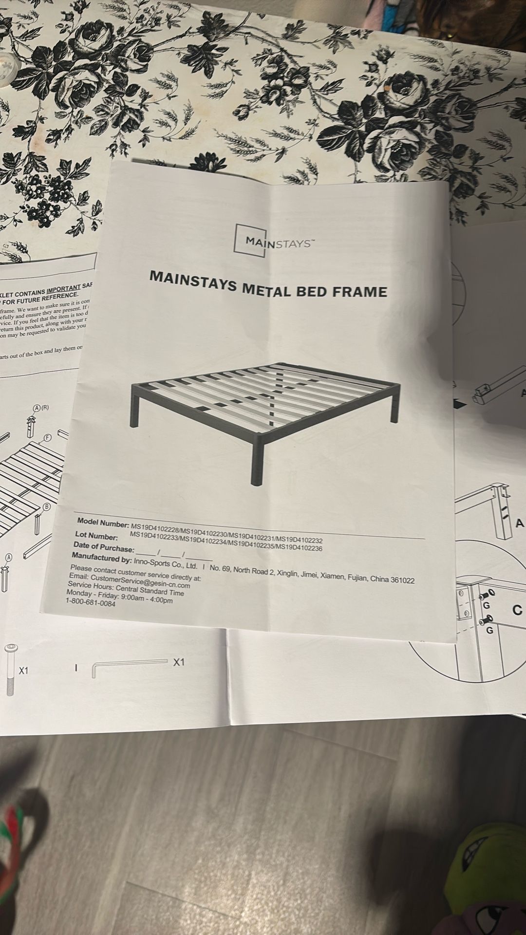 Twin Metal Bed Frames -2