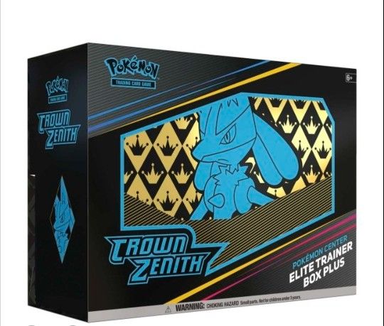 Pokemon Center Crown Zenith Elite Trainer Box Plus