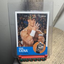 Wwe Topps Heritage Cards John Cena Lot 