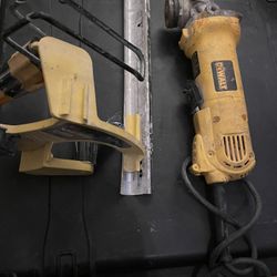 Dewalt Grinder And 3m Hand Masker 