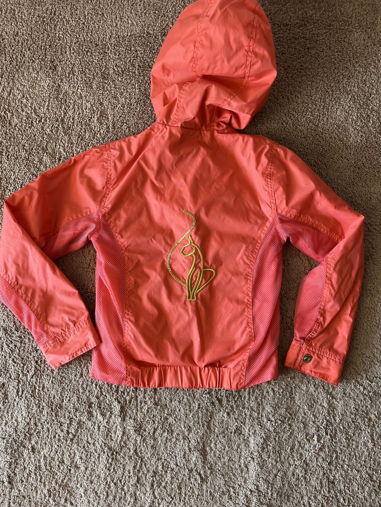 RARE Baby Phat Raincoat Windbreaker Siamese Cat