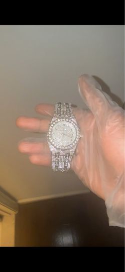 Iced Out AP Style Watch (willing to negotiate)