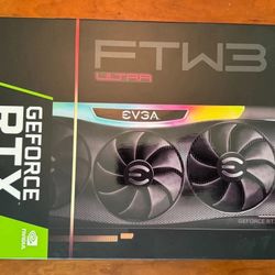 EVGA GeForce RTX 3090 FTW3 ULTRA 24GB GDDR6X Graphics Card - Excellent Condition