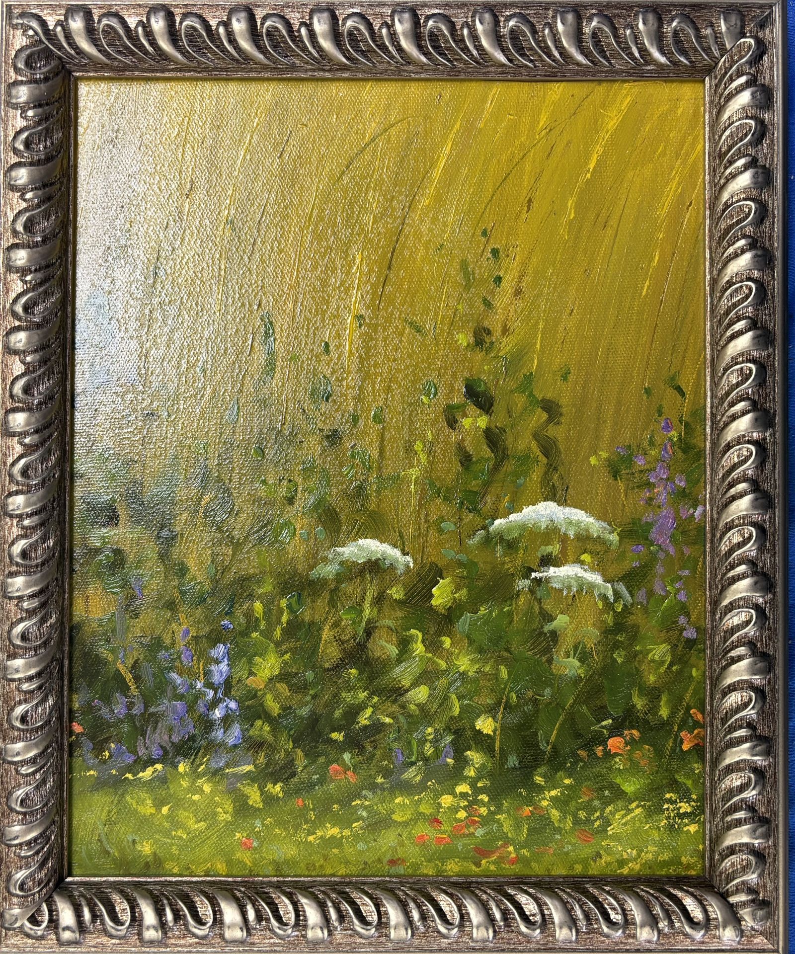 Wild Flowers Oil Painting