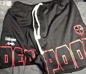 Small OS Heavyweight Civil Regime x Marvel Deadpool Shorts