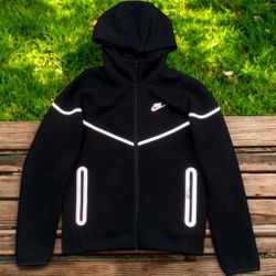 Nike Reflective Tech Fleece Hoodie Black  Sizes S, M, L