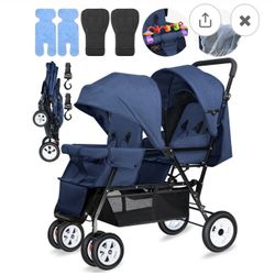 OVERTANG DOUBLE STROLLER 