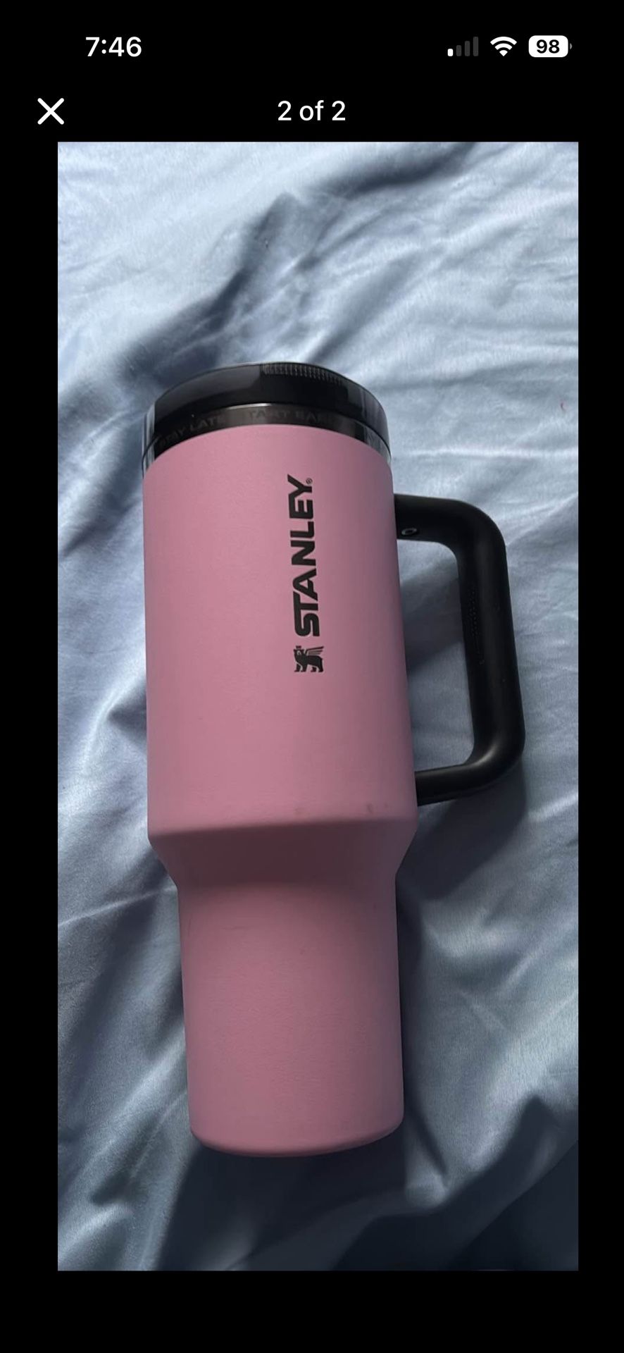 Stanley 40oz Protour Lionel Messi Goat Flip Straw Tumbler Pink