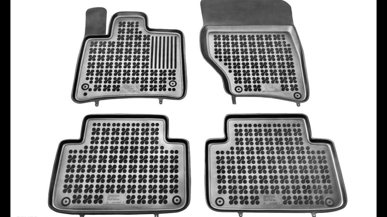 AUDI Q7 2007-2015 RUBBER FLOOR MATS SET