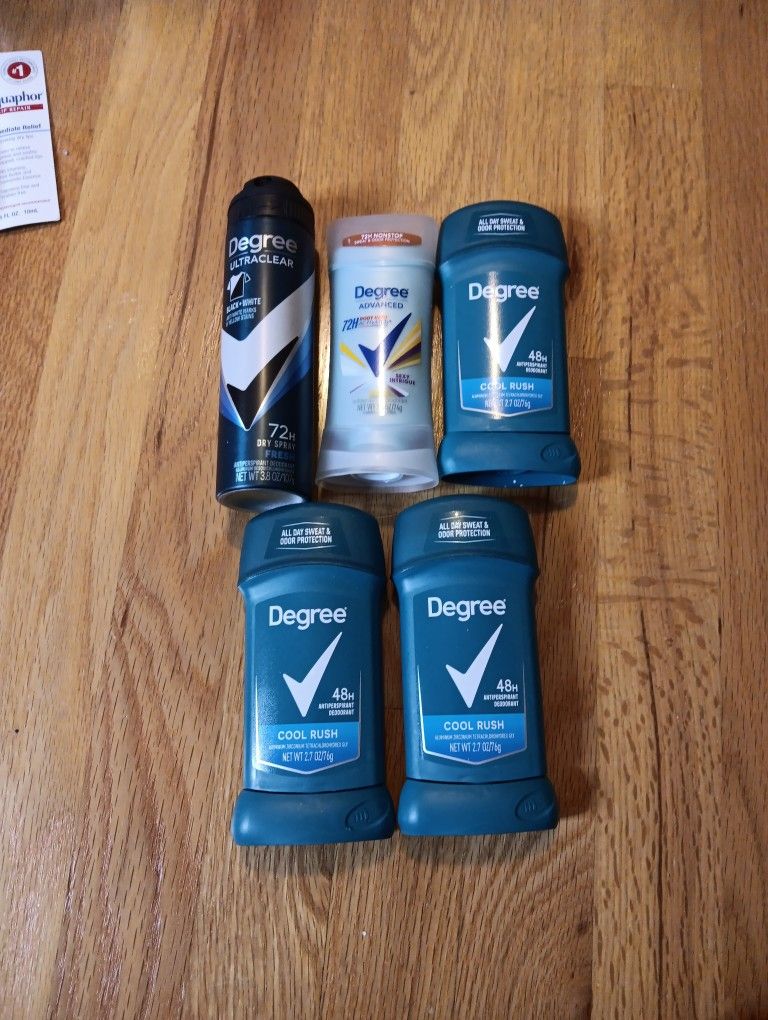 5 For $14 Degree Deodorant