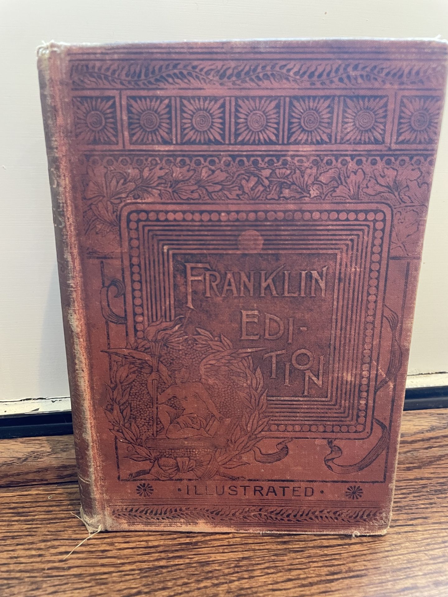 Rare Antique 1884 Hans Anderson's Fairy Tales- Franklin Edition. Condition is pre owned and show some expected signs of wear for a book over 140 years