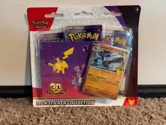 Pokemon - 30th Celebration Tech Sticker (Lucario) - $40