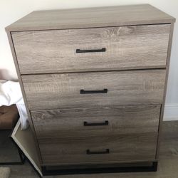 Newly Built/barely Used Target Dresser, Nightstands (2),bookcase