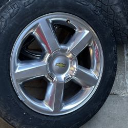 20” LTZ CHEVY GMC RIMS TIRES 6x5.5