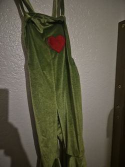 Grinch Overalls