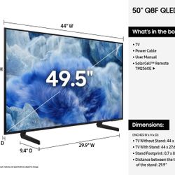 50 inch Samsung Q8F QLED SMART TV 