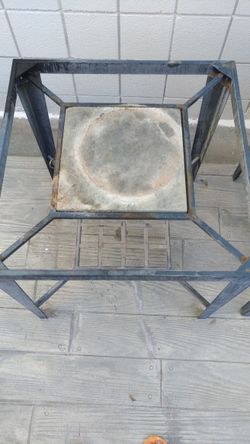 2 steel outdoor furniture