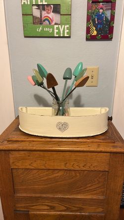Repurposed Antique New Royal Sewing Machine Cabinet Drawer