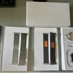 Apple Watch Ultra With Extra Watch Bands