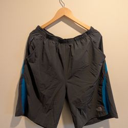 Northface Gym Short - Lined, Medium, Zipper Pocket