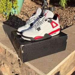 Red Cement Jordan 4 Retro 