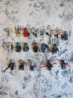 Random Star wars lego minifigures