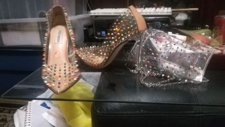 Ladies Steve Madden Purse /Heels