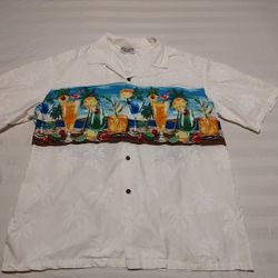 Pacific Legend Hawaiian Shirt Mens XL Vintage USA 