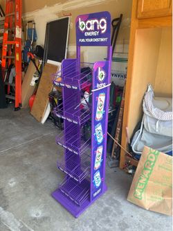 Bang energy drink stand