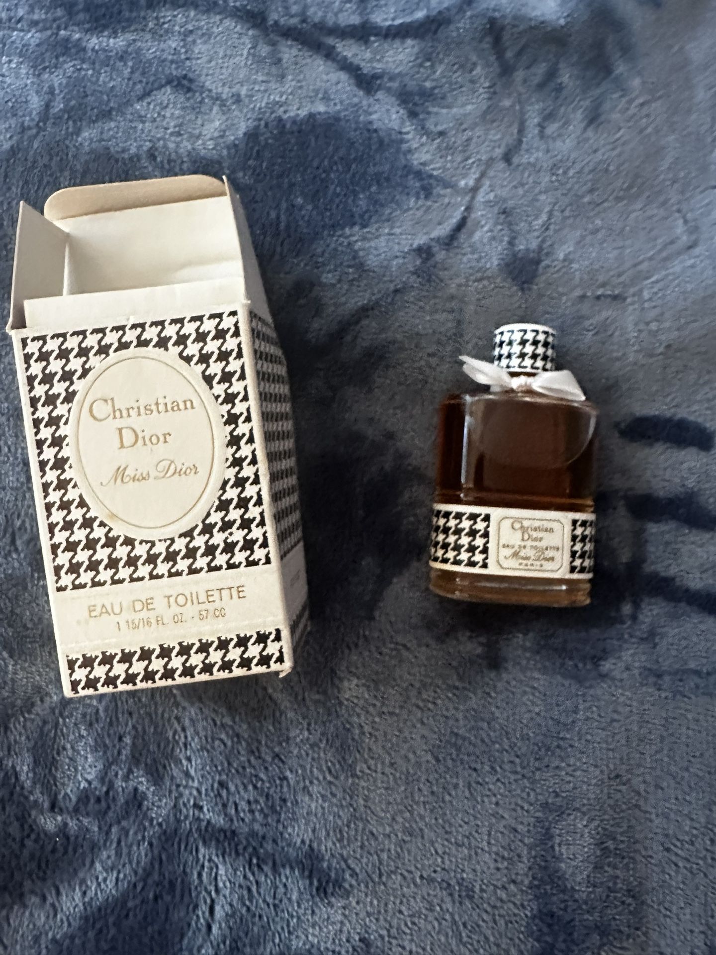 NIB Christian Dior Lady Dior Houndstooth Vintage Perfume