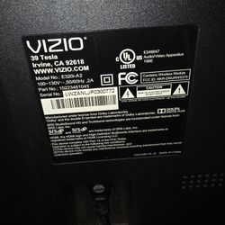 Visio 39 Inch Tesla TV