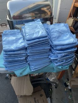 Baby Blue Satin Sashes 