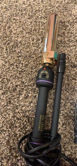 Salon style curling irons