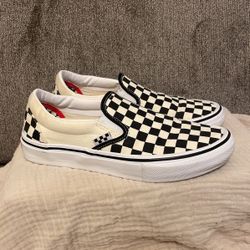 Checkered Vans 