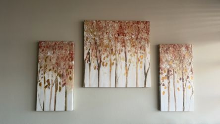 3 Canva wall art