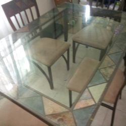 Dining Room Table - Glass