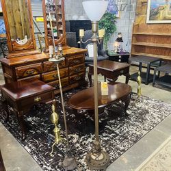 Project Pieces…2 Vintage Floor Lamps