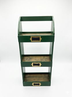 Green 3-Tier Wooden stand / shelve