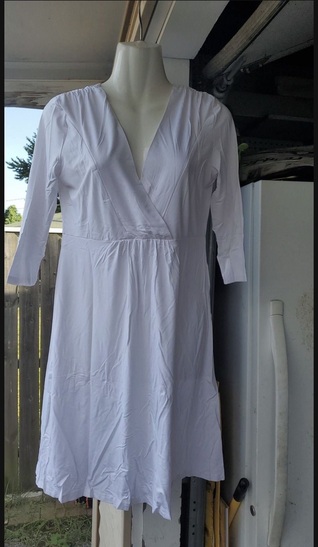 White dress